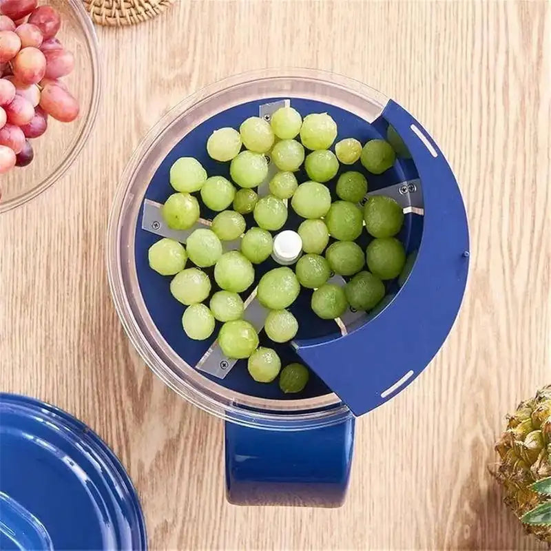 Automatic Electric Fruit Peeler - Multi-Purpose Peeling Machine for Grapes, Cherry Tomatoes, and Garlic, Smart Kitchen Appliance