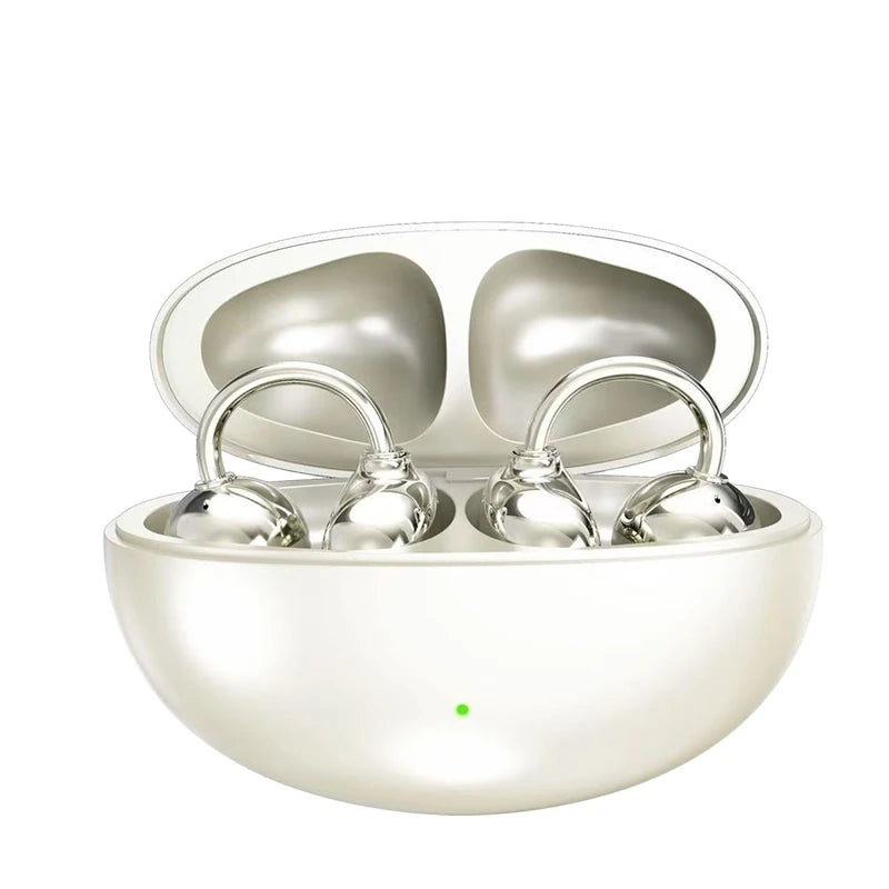 KAMYU Open Wireless Earphones Ultimate Sound Effects Compatible with iOS Android 8 Hours Battery Life