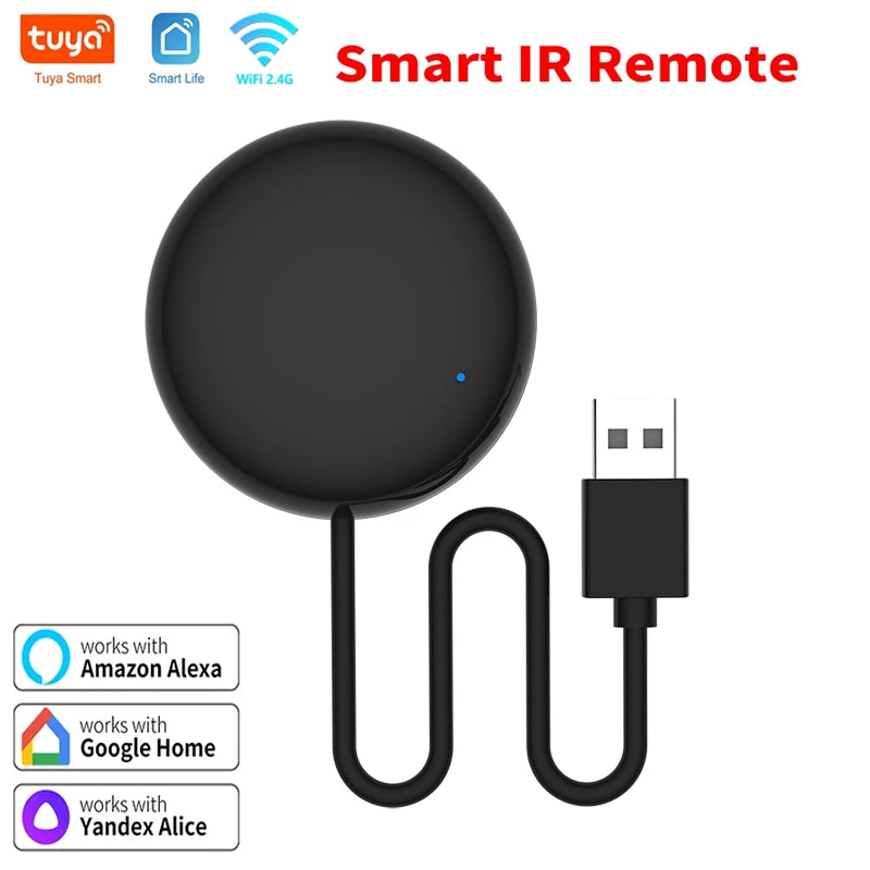 Tuya WiFi IR Remote For Smart Home Automation Remote Control Universal Infrared Device Work with Alexa Google Home Smart Life