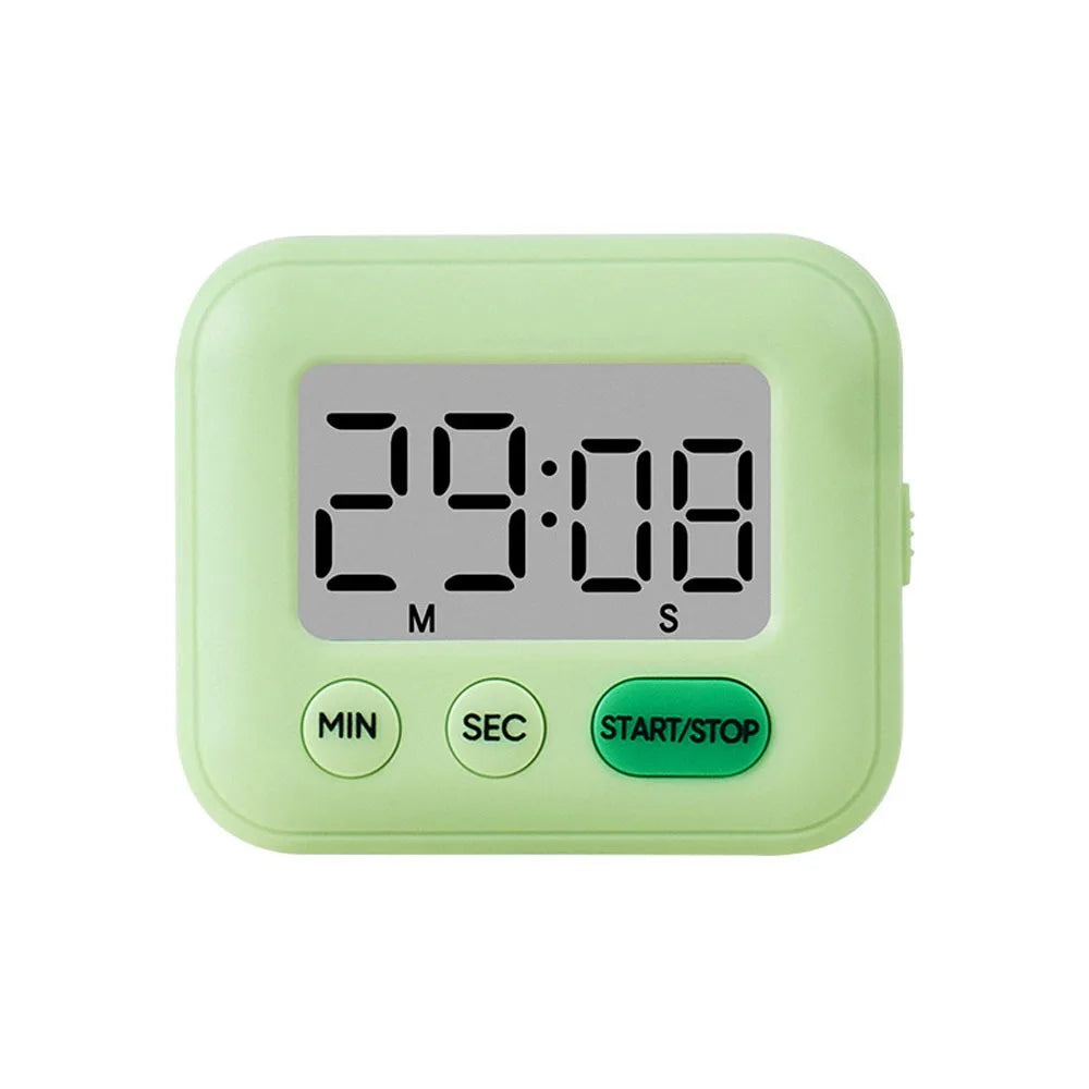 Silent Alarm for Student Time ManagementDigital Timer for Kids Study & Kitchen–Magnetic Countdown Timer with Large Display,99min