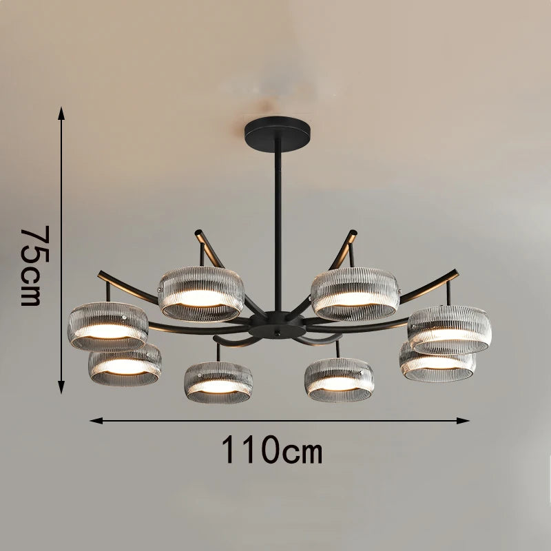 Home decoration Pendant lamp modern Chandelier for bedroom Ceiling lamps interior lighting smart led Chandeliers indoor lighting