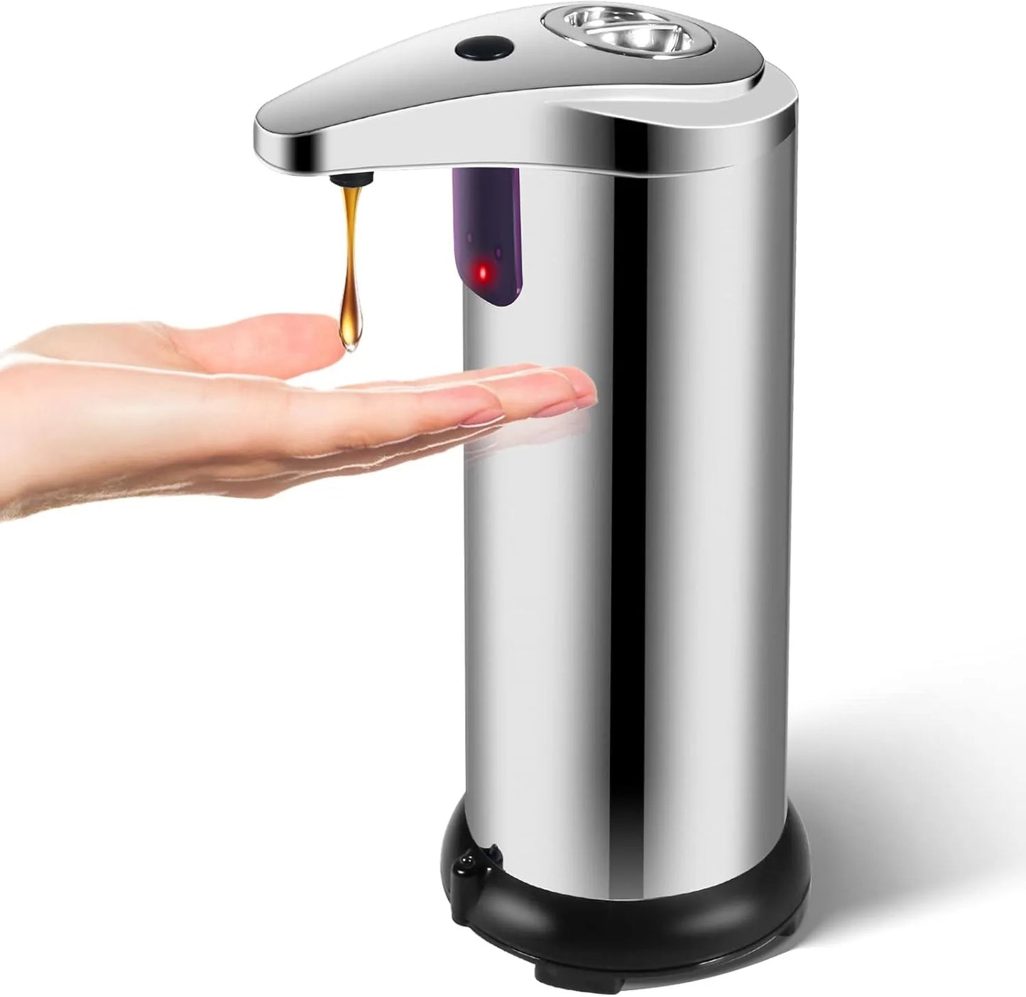 Automatic Soap Dispenser Touchless Infrared Sensor Liquid Hand Soap Dispenser With Adjustable Levels For Bathroom Kitchen