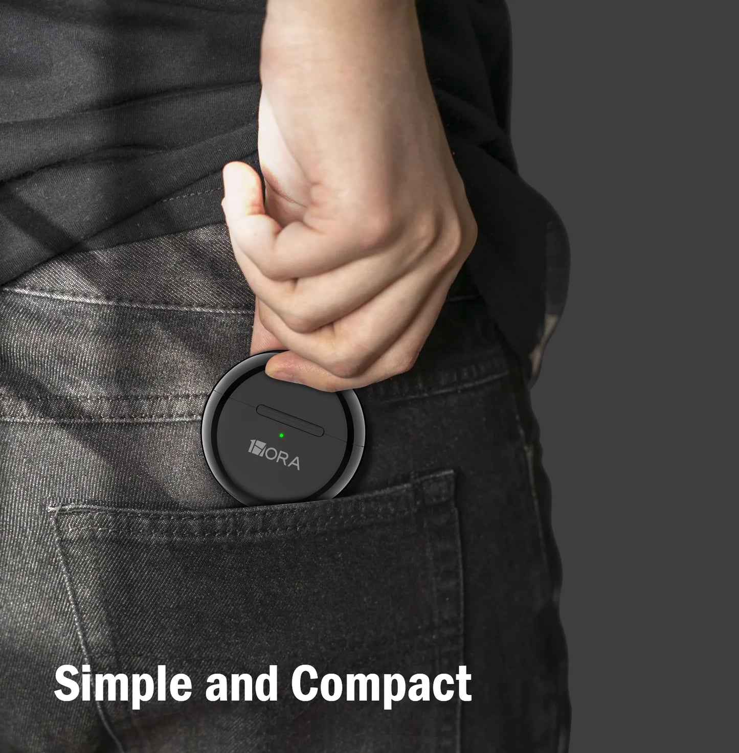 1HORA AUT119 Wireless headphones TWS Bluetooth 5.3 Clear sound In-ear headset Compatible with IOS/Android/tablets