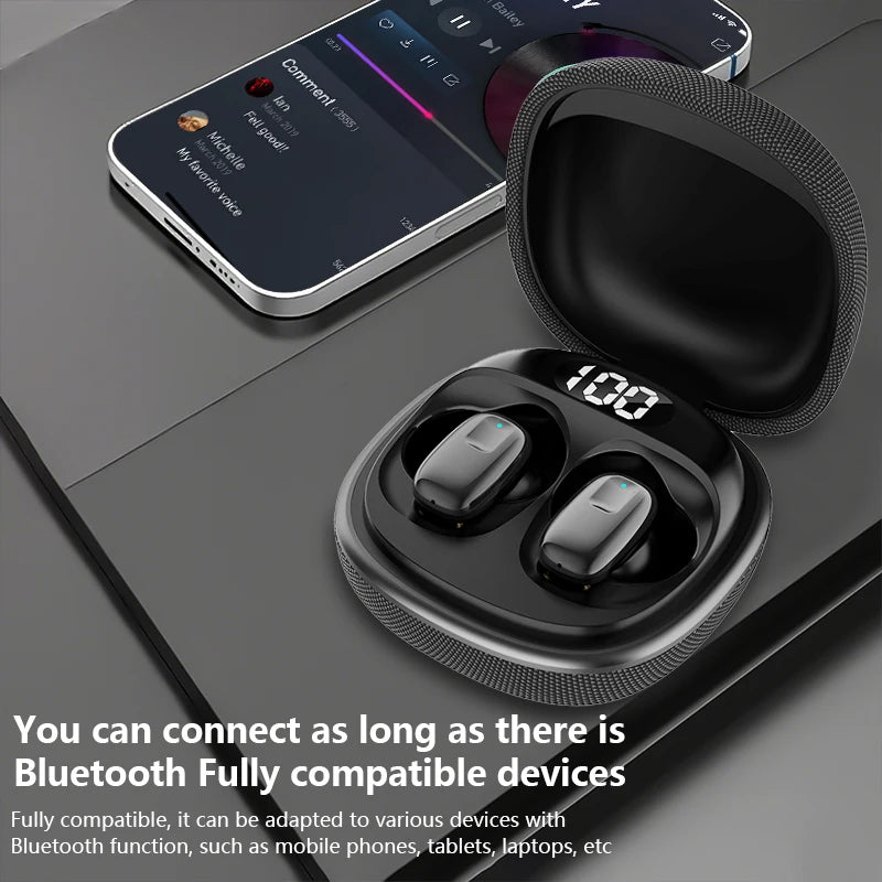 LX5100 TWS Wireless Bluetooth Headset Sound Wireless Earphones IPX5 Bluetooth 5.3 With Microphone Headphones for Xiaomi iPhone