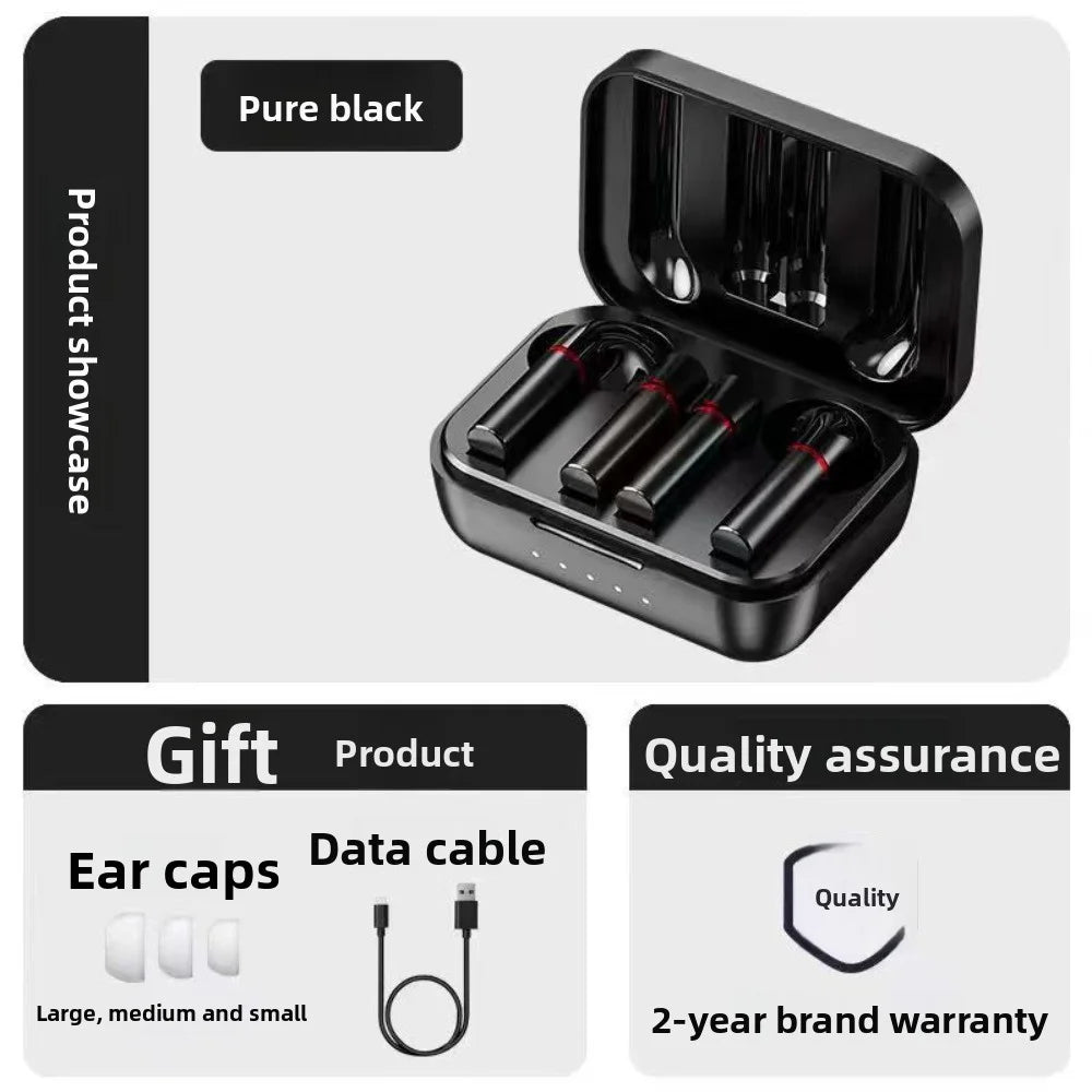 1 PC Bluetooth Earbuds Wireless High-Quality Sound Deep Bass Sports Noise-Canceling Earbuds, Universal for Mobile Phones