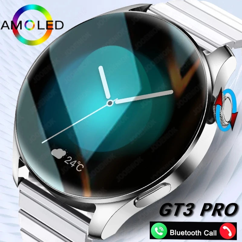 2026 New Smart Watch Men Full Touch Screen Heart Rate Health Monitor Sports Watches Bluetooth Call Smartwatch Man