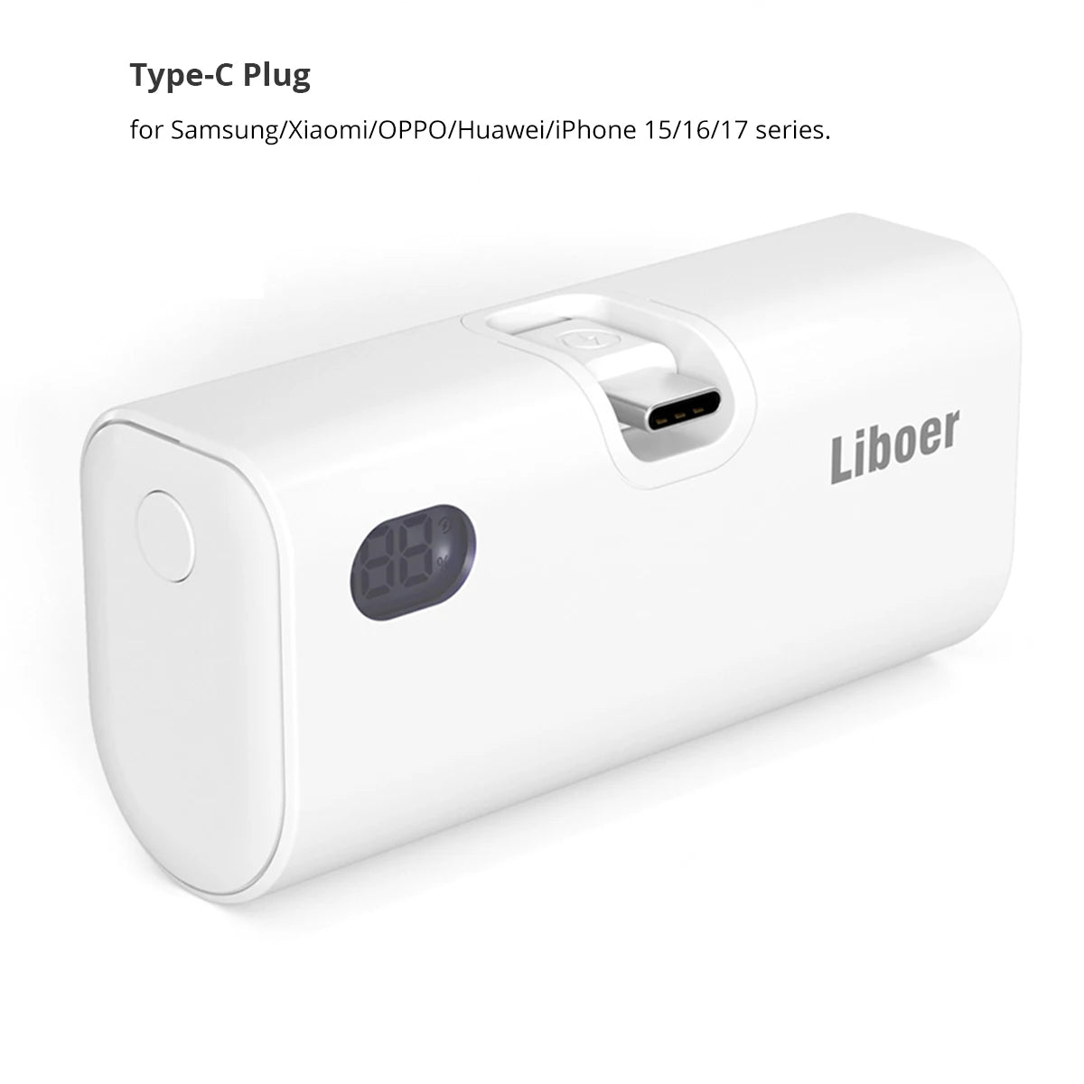 Portable Charger for Mobile Phone Fast Charging Mini Power Bank for Samsung Xiaomi OPPO Huawei iPhone