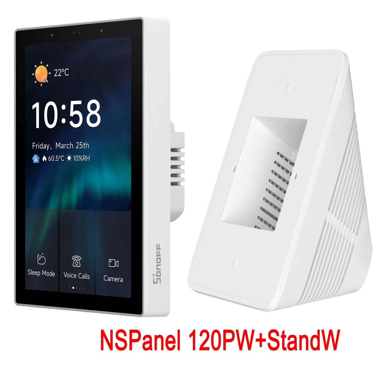 SONOFF NSPanel Pro 120 Type Smart Home Control Panel Smart Thermostst Power Consumption DIY Switch Module Support Sonoff Devices
