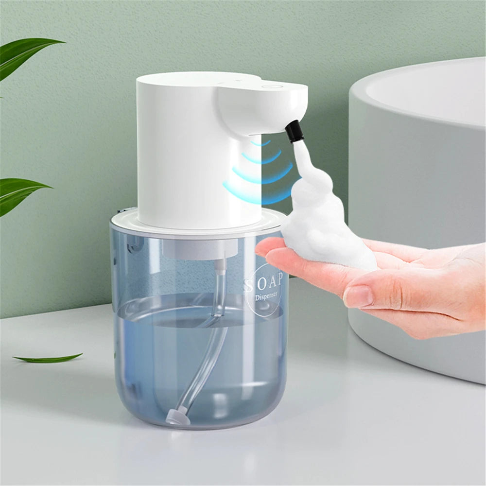4 Gears Automatic Soap Distributor Smart Sensor Foam Dispenser Wall mount Inductive Liquid Generator Touchless Auto Hand Washer
