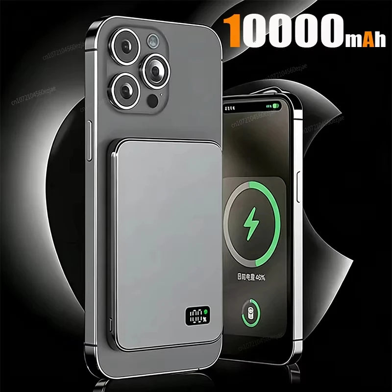 500000mAh Wireless Magnetic Power Bank Fast Charging PD22.5W External Battery Portable for Magsafe for iPhone17 Samsung Xiaomi