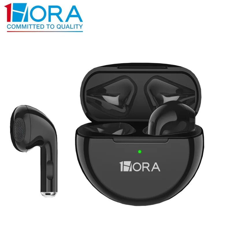 1HORA AUT119 Wireless headphones TWS Bluetooth 5.3 Clear sound In-ear headset Compatible with IOS/Android/tablets