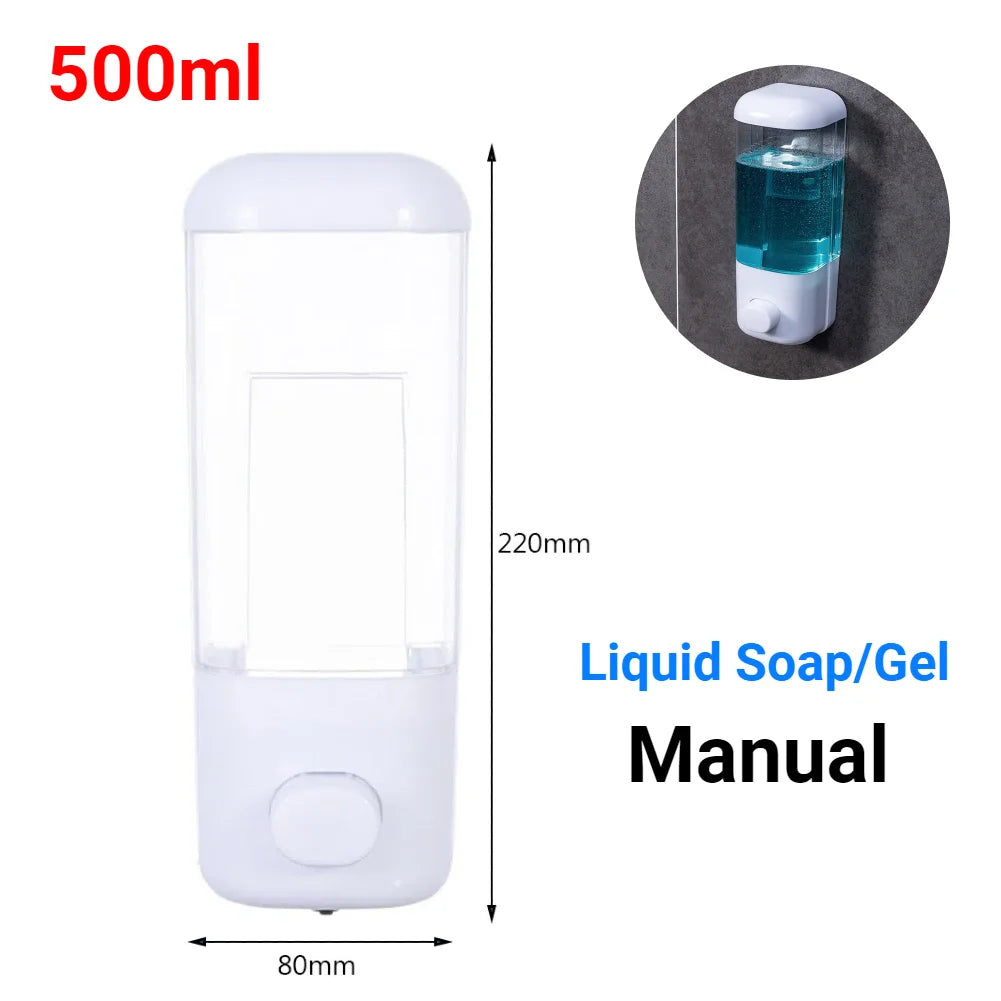 1000ML Automatic/Manual Soap Dispenser Waterproof USB Charging Smart Washing Hand Machine Infrared Sensor for Bathroom Washroom