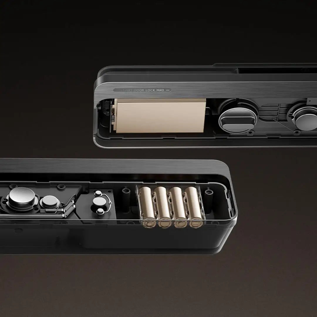 2025 Xiaomi Smart Door Lock M40 Face Recognition Fingerprint Remote Unlock AI Dual Lens with 5 inch Visual Screen Mi home APP