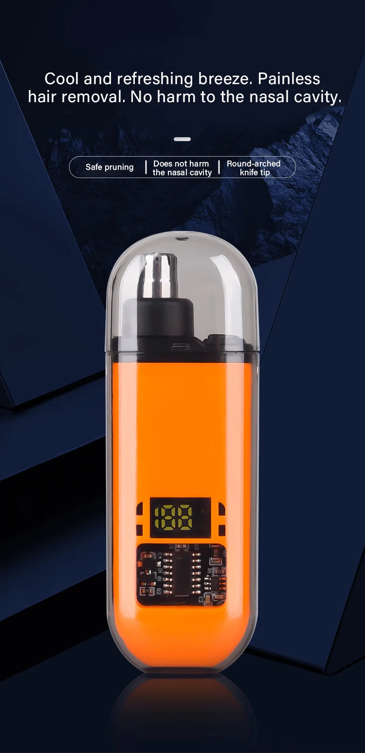 Nose Hair Trimmer Portable Trimmer for Nose Mini Nose and Ear Hair Trimmer Portable Nose Trimmer Rechargeable Trimmer for Man