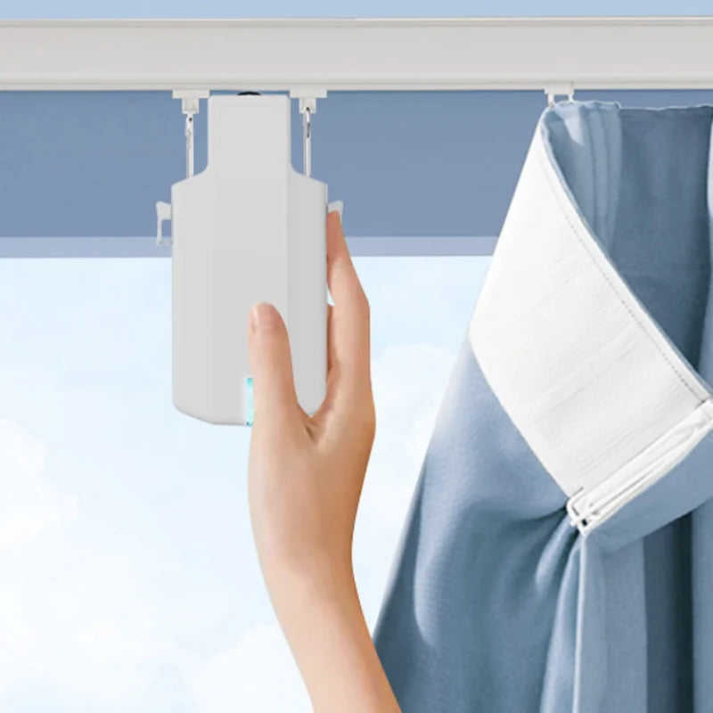 Smart Electric Curtain Robot Track Motor Remote Control Home Electric Drive Track Rod Automatic Curtain Opener
