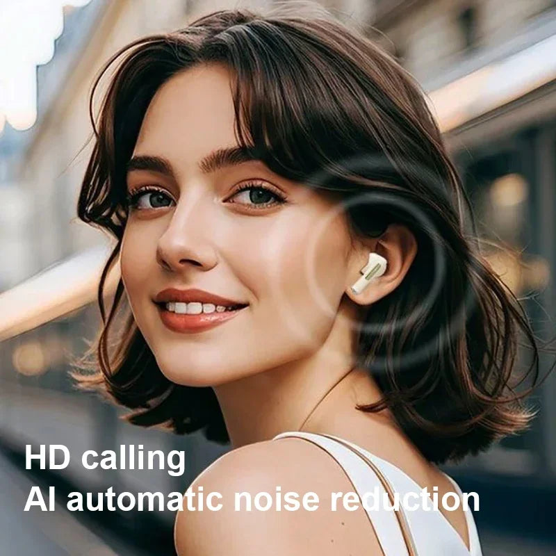 Newest Bluetooth Earphone Wireless Headphone ENC Noise Cancelling Earbuds TWS Pro5 HiFi Stereo Headset For Xiaomi Air iPad