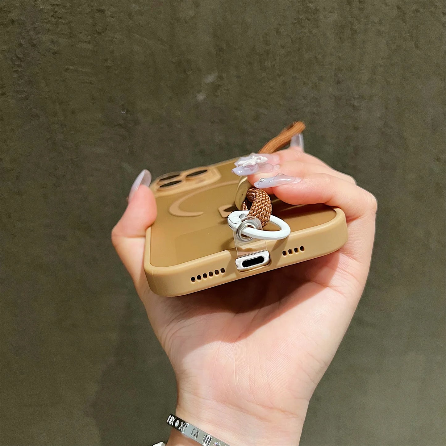 Clear Magsafe Shockproof Bumper Matte Case For iPhone 17 16 14 13 Mini 15 12 11 Pro Max Plus Lanyard Wrist Strap Magnetic Cover