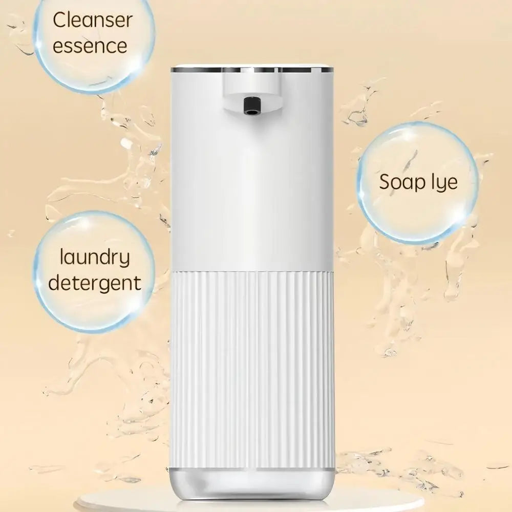 360ML Light Display Rechargeable 4-Gears Adjustable Foam/Gels Smart Infrared Automatic Sense Soap Dispenser For Kitchen Bathroom