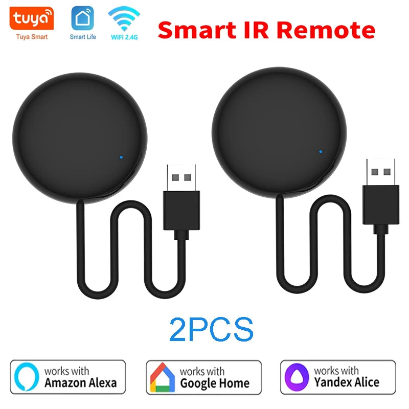 Tuya WiFi IR Remote For Smart Home Automation Remote Control Universal Infrared Device Work with Alexa Google Home Smart Life