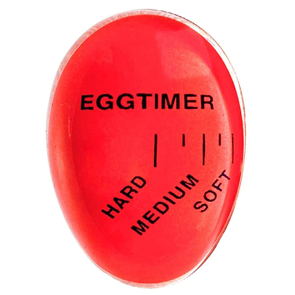 Egg Timer Color Changing Indicator Soft Medium and Hard Boiled Eggs Heat Sensitive Safe Durable Kitchen Aid Gift Home Use