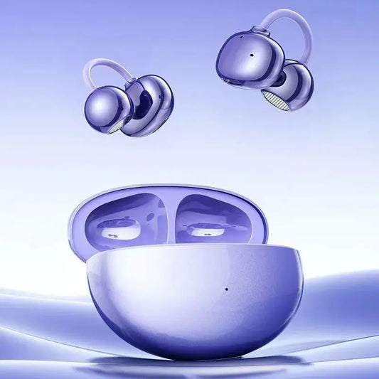KAMYU Open Wireless Earphones Ultimate Sound Effects Compatible with iOS Android 8 Hours Battery Life
