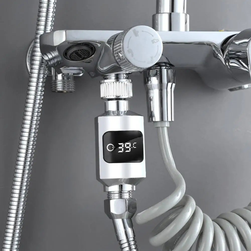 LED Digital Shower Temperature Display Water Thermometer Realtime Monitor Faucet Baby Care Smart Meter Bathroom Accessories