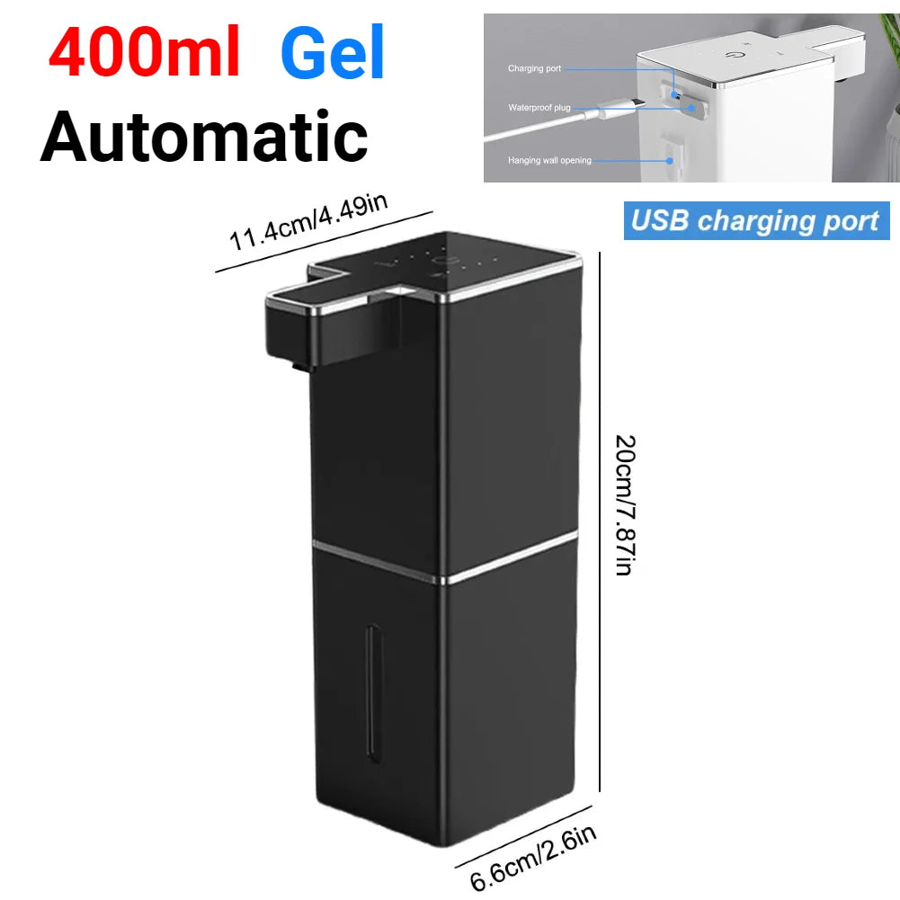 1000ML Automatic/Manual Soap Dispenser Waterproof USB Charging Smart Washing Hand Machine Infrared Sensor for Bathroom Washroom