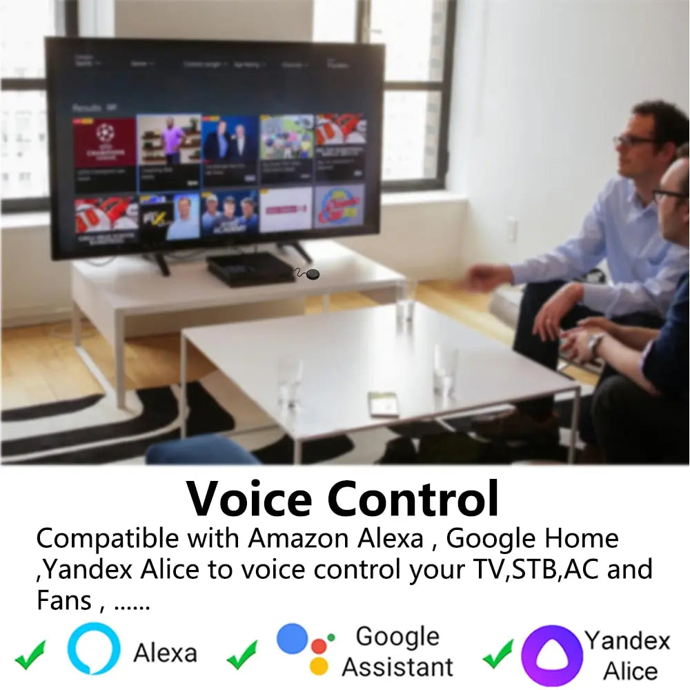 Tuya WiFi Smart Remote Control Universal IR Remote Controller TV Air Conditioner Remote Control Smart Life For Alexa Google Home