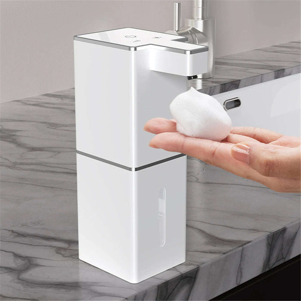 4 Gears Automatic Soap Distributor Smart Sensor Foam Dispenser Wall mount Inductive Liquid Generator Touchless Auto Hand Washer