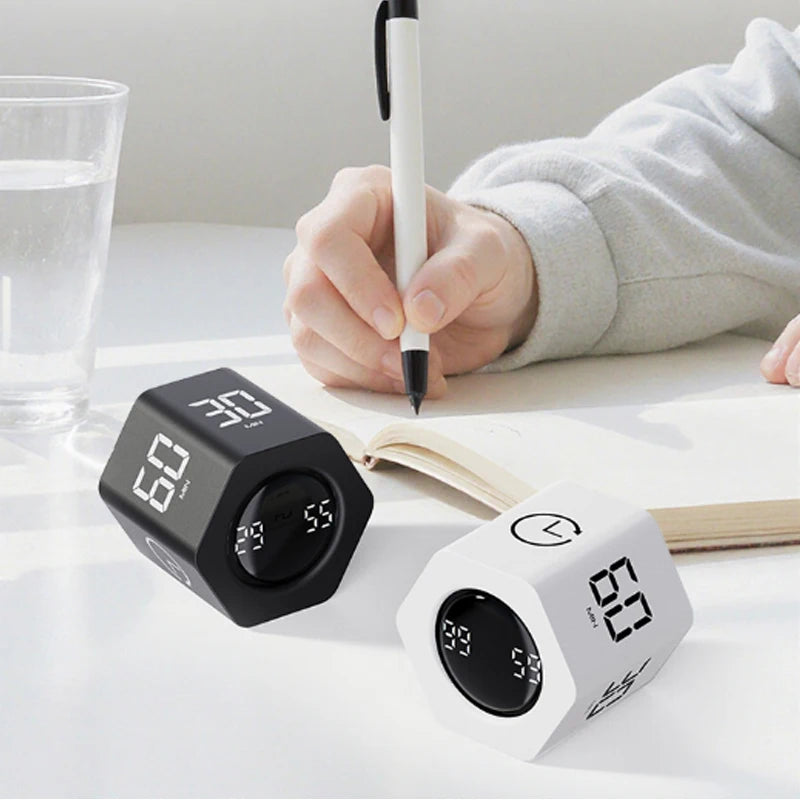 Productivity Kitchen Timer Productivity Gravity Sensor LED Display Digital Time Time Management Kitchen Countdown Gadget Timer