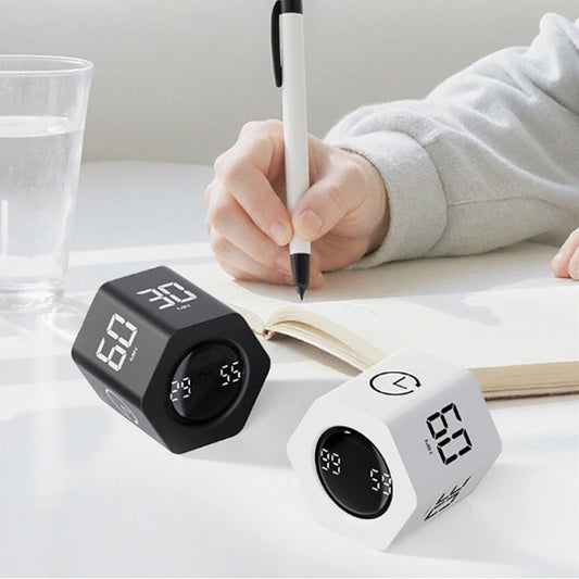 Productivity Kitchen Timer Productivity Gravity Sensor LED Display Digital Time Time Management Kitchen Countdown Gadget Timer
