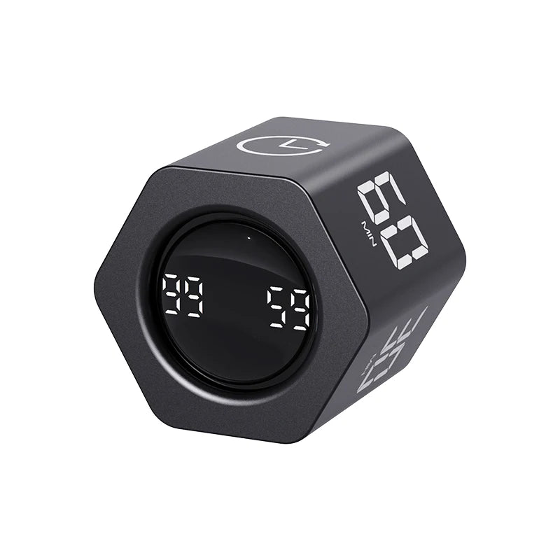 Productivity Kitchen Timer Productivity Gravity Sensor LED Display Digital Time Time Management Kitchen Countdown Gadget Timer