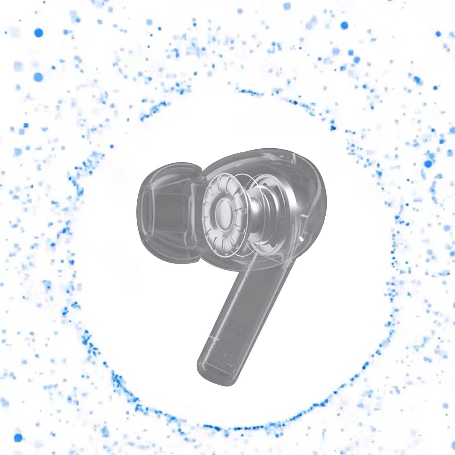 Pro Bluetooth Wireless Headphones, ANC pods with USB-C Charging, Up to 2x Active Noise Cancellation Bluetooth Headphones, Touch