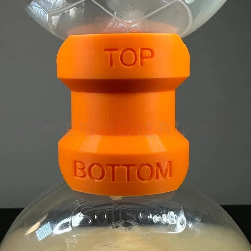 Say Goodbye to Waste and Save Time Smart Plastic Time-Saving Dispenser Suitable for Hand Wash Shampoo Shower Ge Leak-Proof