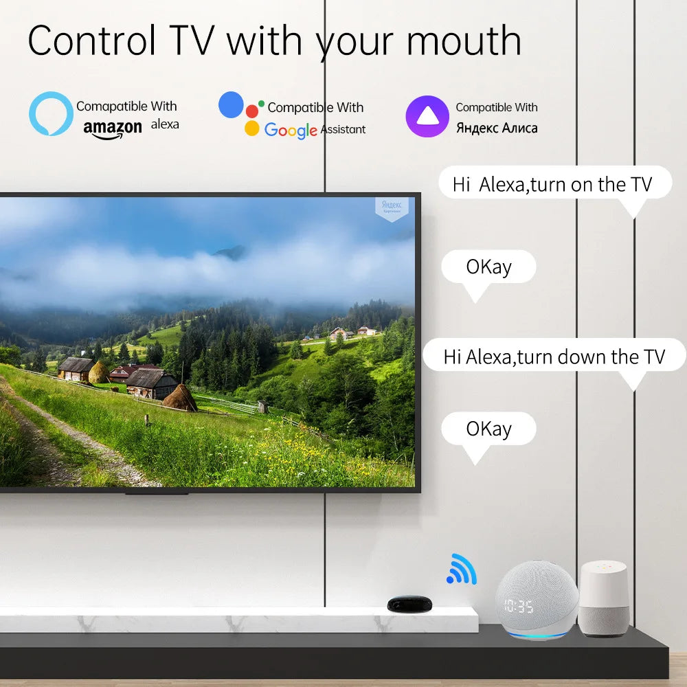 Tuya WiFi IR Remote For Smart Home Automation Remote Control Universal Infrared Device Work with Alexa Google Home Smart Life