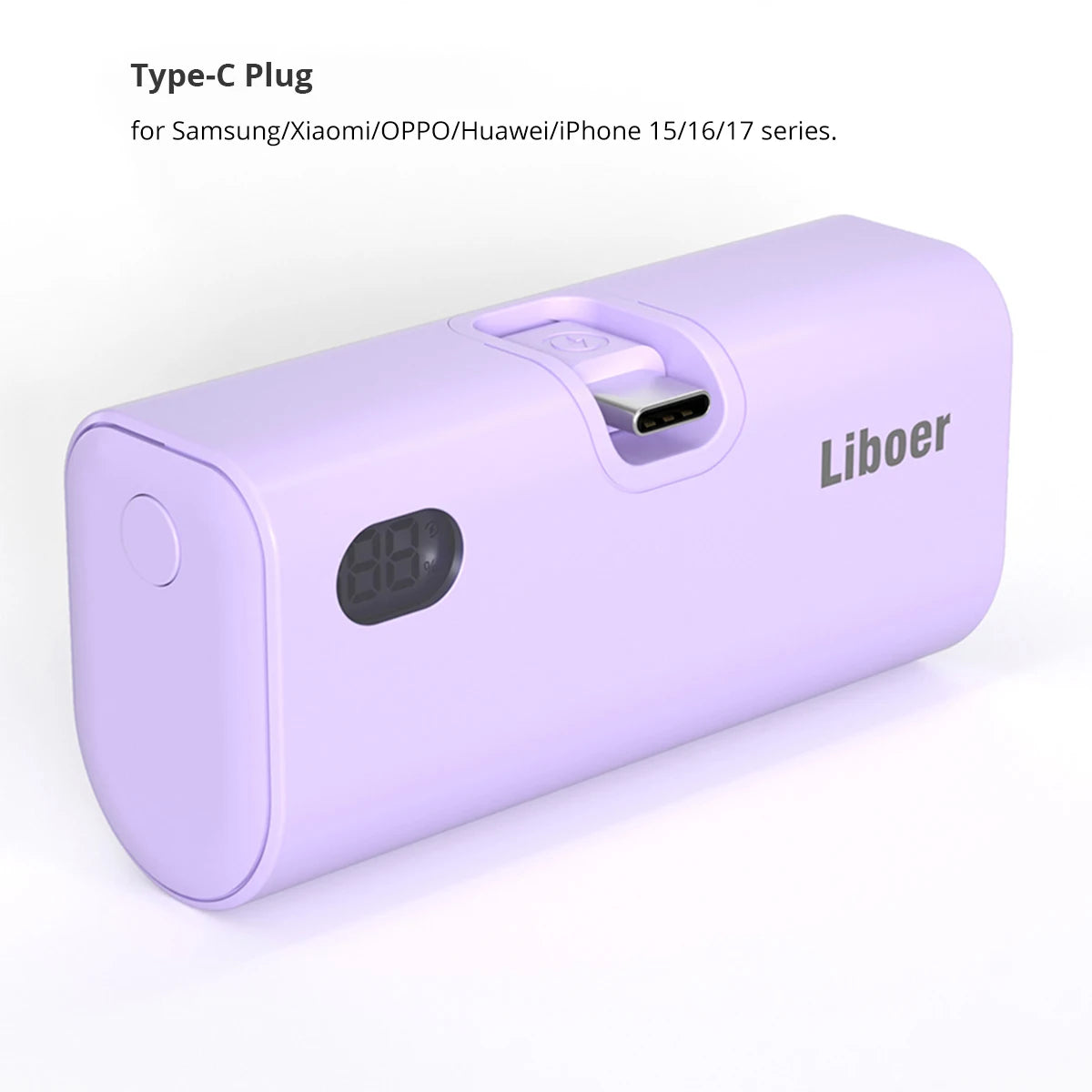 Portable Charger for Mobile Phone Fast Charging Mini Power Bank for Samsung Xiaomi OPPO Huawei iPhone