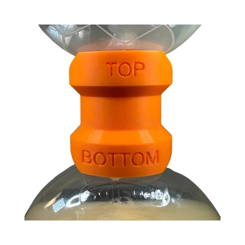 Say Goodbye to Waste and Save Time Smart Plastic Time-Saving Dispenser Suitable for Hand Wash Shampoo Shower Ge Leak-Proof