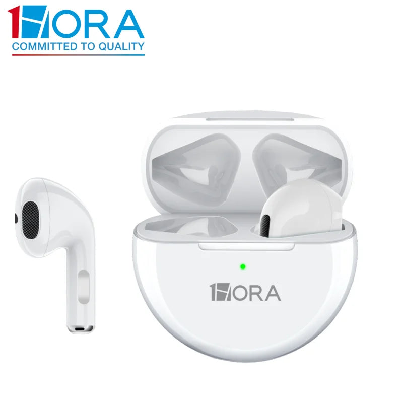 1HORA AUT119 Wireless headphones TWS Bluetooth 5.3 Clear sound In-ear headset Compatible with IOS/Android/tablets