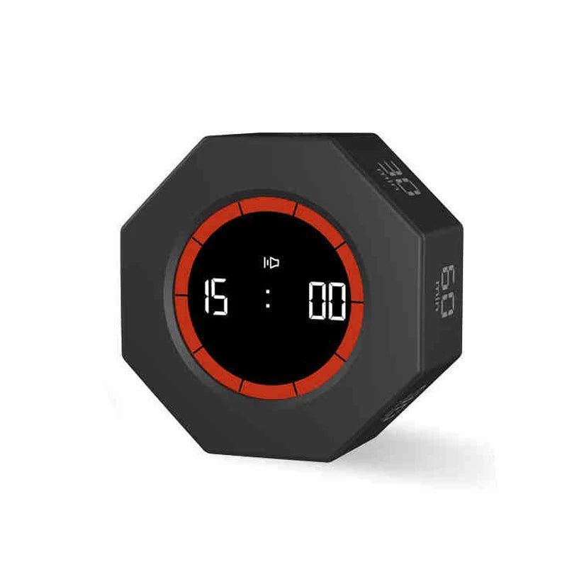 Productivity Kitchen Timer Productivity Gravity Sensor LED Display Digital Time Time Management Kitchen Countdown Gadget Timer