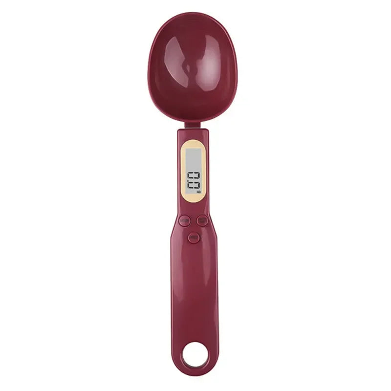 Electronic Kitchen Scale LCD Digital Measuring Food Flour Digital Spoon Scale Mini Kitchen Tool for Milk Coffee Scale